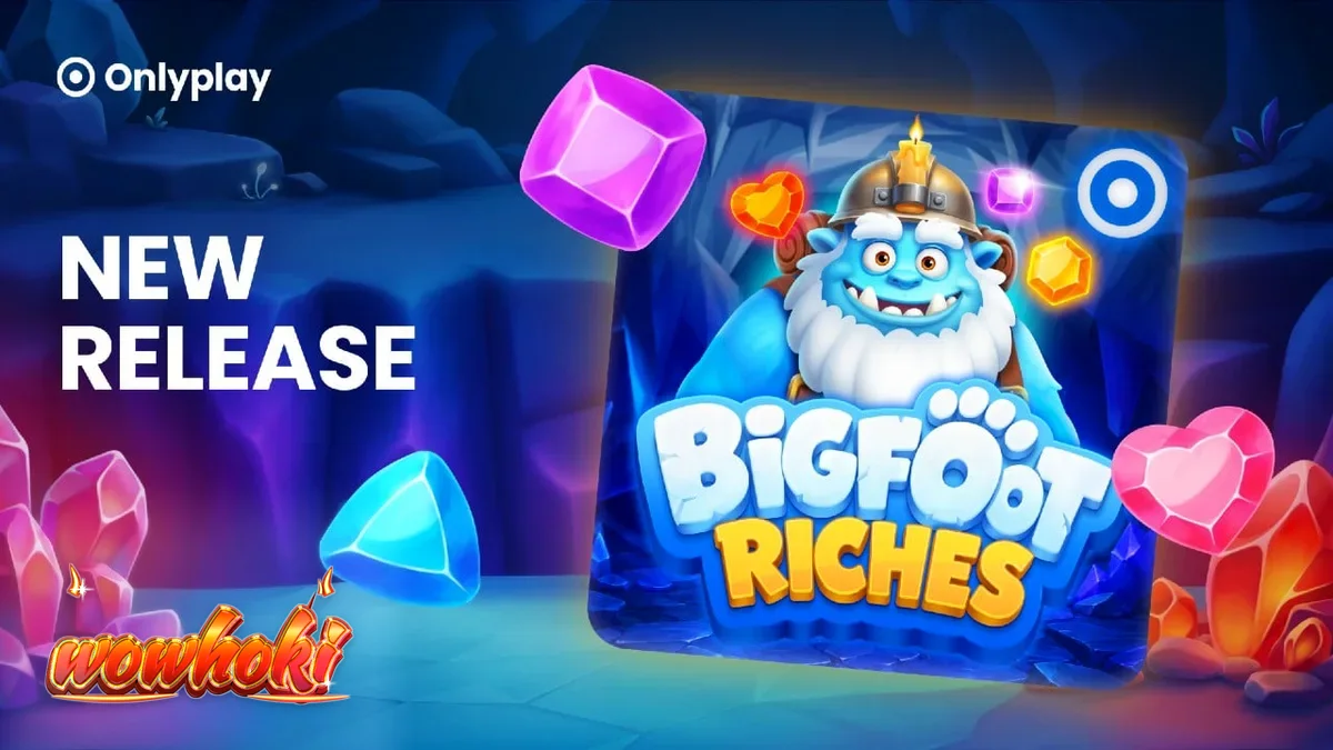 Pemandangan musim dingin yang memukau dalam slot Bigfoot Riches